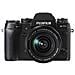 X-T1 Nero 18-55 mm f / 2.8-4 Sensore X-Trans CMOS II 16.3 Mpx Display 3'' Filmati Full HD Wi-Fi  - Foto miniatura 2