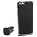 Kit Cover per Smartphone + Mini-Supporto da Auto Universale Colore Nero - Foto miniatura 1