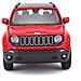 Maisto Jeep Renegade 2015 Colore Rosso Die-cast 1:24 - Foto miniatura 7