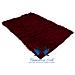 Tappeto Bagno Retro Gommato Antiscivolo Lavorazione Shaggy Modello Passatello 50x80 Burgundy - Foto miniatura 4
