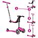 Monopattino Passeggino Triciclo A 3 Ruote Evo 4 In 1 Rosa - Foto miniatura 3