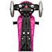 Monopattino Passeggino Triciclo A 3 Ruote Evo 4 In 1 Rosa - Foto miniatura 7