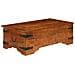 Tavolino da Salotto in Legno Massello 110x60x45 cm - Foto miniatura 1