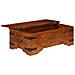 Tavolino da Salotto in Legno Massello 110x60x45 cm - Foto miniatura 5