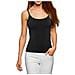 Canotta Donna Modellante Bretelle Sottile Casual Chic 2 Colori Linea Basic - Nero Xl - Foto miniatura 1