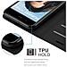 Custodia Compatibile Con Huawei Nova 2 In Nero Carbone - Coperchio Protettiva Con Chiusura Magnetica, Funzione Stand E Tasca Per Le Carte - Foto miniatura 5