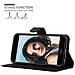 Custodia Compatibile Con Huawei Nova 2 In Nero Carbone - Coperchio Protettiva Con Chiusura Magnetica, Funzione Stand E Tasca Per Le Carte - Foto miniatura 8