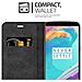 Cadorabo Custodia Compatibile Con Oneplus 5t In Nero Di Notte - Coperchio Protettiva Con Chiusura Magnetica, Funzione Stand E Tasca Per Le Carte - Foto miniatura 7
