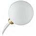 Lampada Da Tavolo Lume Aida Bianco / oro 2xg9 18x45cm - Foto miniatura 1