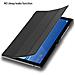Custodia Per Tablet Compatibile Con Huawei Mediapad T5 10 (10.1"" Zoll) In Nero Satin - Coperchio Protettiva Ultra Sottile Senza Funzione Auto Wake Up E Stand - Foto miniatura 8