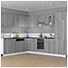 Mobile da Forno “Riga” Grigio Sonoma 60x46x81,5 cm - Foto miniatura 2