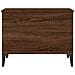 Tavolino Salotto Rovere Marrone 60x44,5x45 Cm Legno Multistrato - Foto miniatura 2