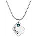Collana Puzzle Cuore ""best Friends Forever"" 3 Pezzi Argento In Lega Di Zinco - Foto miniatura 10