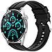 Cinturino Per Orologio Garmin/huawei/samsung Galaxy Watch Da 22 Mm Black - Foto miniatura 3