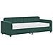 Divano Letto Con Materasso Verde Scuro 80x200 Cm In Velluto - Foto miniatura 1