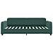Divano Letto Con Materasso Verde Scuro 80x200 Cm In Velluto - Foto miniatura 6