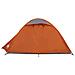 Tenda da Campeggio a Cupola 2 Persone Arancione Impermeabile - Foto miniatura 5