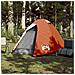 Tenda da Campeggio a Cupola 2 Persone Arancione Impermeabile - Foto miniatura 8