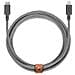 Cavo Eco Belt Da Usb-c A Lightning - Zebra Da 3 M, Multicolore - Foto miniatura 1