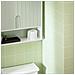 Armadietto Pensile Per Bagno O Cucina Mobiletto Bagno Da Parete Pensile Bagno Pensile Cucina Con 3 Ripiani E 2 Ante Verde 60x15x54cm Bzr140-gr - Foto miniatura 4
