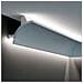 Cornice A Soffitto Con Predisposizione Led 90x90x2000mm In Polimeri - Polistrutturato (prezzo Al Metro) - Foto miniatura 1