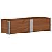 Paretali Per Pallet 2pz Marroni 150x50cm Legno Massello Di Pino - Foto miniatura 2