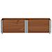 Paretali Per Pallet 2pz Marroni 150x50cm Legno Massello Di Pino - Foto miniatura 3