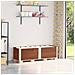 Paretali Per Pallet 2pz Marroni 150x50cm Legno Massello Di Pino - Foto miniatura 1