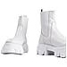 Nora Booties Stivaletti Pelle Scarpe Donna Bianco Eu 41, 37403288 Wh - Foto miniatura 3