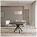 Tavolo allungabile 90x120/224 cm Dolcezza tortora gambe antracite - Foto miniatura 2