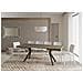 Tavolo allungabile 90x120/224 cm Dolcezza tortora gambe antracite - Foto miniatura 4