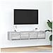 Mobili TV 2pz Grigio Sonoma 60x31x25,5 cm Legno Multistrato - Foto miniatura 1