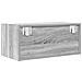 Mobili TV 2pz Grigio Sonoma 60x31x25,5 cm Legno Multistrato - Foto miniatura 8