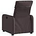 Poltrona Reclinabile Marrone Scuro In Tessuto - Foto miniatura 2