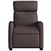 Poltrona Reclinabile Marrone Scuro In Tessuto - Foto miniatura 5