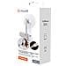 Ventilatore Portatile 3 In 1 Led Powerbank - Compatto E Leggero, Bianco - Foto miniatura 3