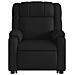 Poltrona Alzapersona Reclinabile Nera in Similpelle - Foto miniatura 9