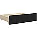 Divano Letto Estraibile con Cassetti Nero 90x190 cm in Tessuto - Foto miniatura 6