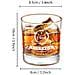 Bicchiere Da Whisky Per Il 61° Compleanno In Scatola Di Legno 340 Ml - Foto miniatura 4