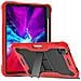 Custodia Armata Con Supporto Per Ipad Air 5/4 Pro 11 2020/21 Rosso - Foto miniatura 1
