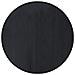 Tappeto Rotondo Nero 100 cm in Bambù - Foto miniatura 1