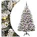 Albero di Natale artificiale con 300 LED Verde e Bianco 180 cm - Foto miniatura 1