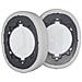 Cuscinetti Auricolari Di Ricambio In Pelle Proteica Compatibili Con Cuffie Jbl Live 500btnc (2 Pz) Grey - Foto miniatura 4