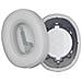 Cuscinetti Auricolari Di Ricambio In Pelle Proteica Compatibili Con Cuffie Jbl Live 500btnc (2 Pz) Grey - Foto miniatura 5
