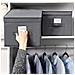 Set organizer per guardaroba, grigio, pratica soluzione di archiviazione x3 RFB03G - Foto miniatura 6