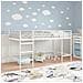 Struttura del letto loft per bambini Bianco 99,5 x 200 cm - Foto miniatura 3