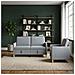 Set di Divani con Storage 2 pcs Grigio Chiaro Poliestere - Foto miniatura 3