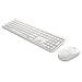 Pro 5 KM526 tastiera Mouse incluso Casa /ufficio RF Wireless QWERTY US International Bianco - Foto miniatura 6