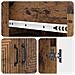 Set di armadi 2 pcs Legno antico 66 x 34,5 x 89,5 cm - Foto miniatura 7