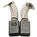 Spazzole di carbone per Makita 5000SBR - 5 x 8 x 11,5 mm - coppia - Foto miniatura 1